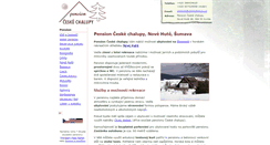 Desktop Screenshot of ceskechalupy.cz